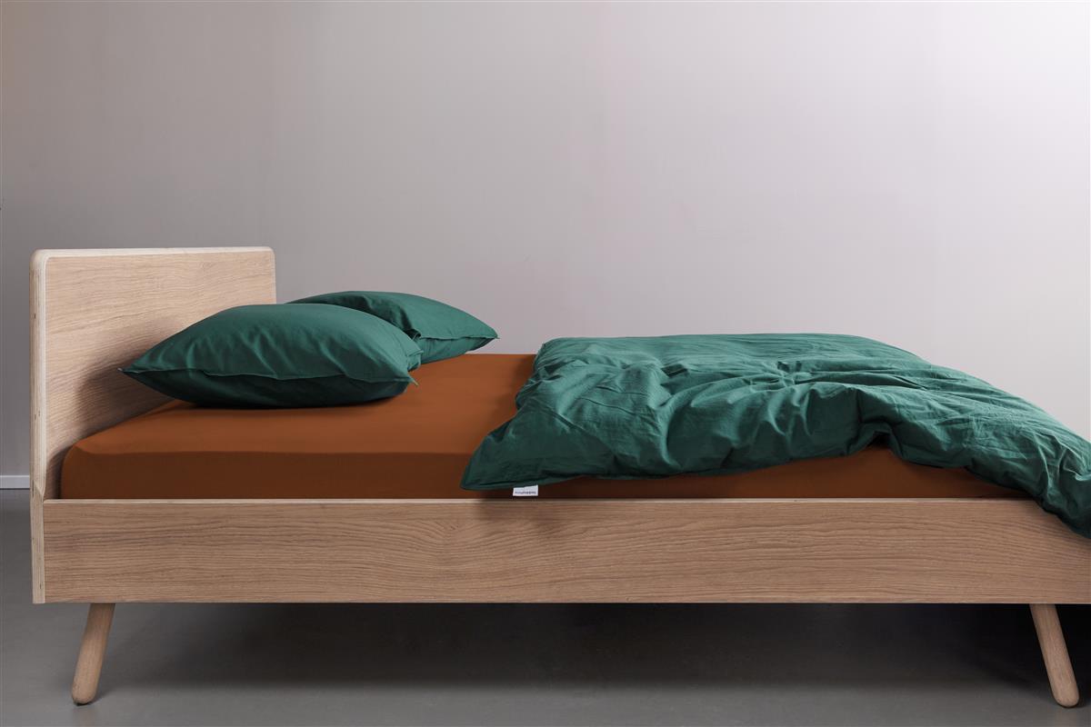 Beddinghouse topper hoeslaken jersey terra