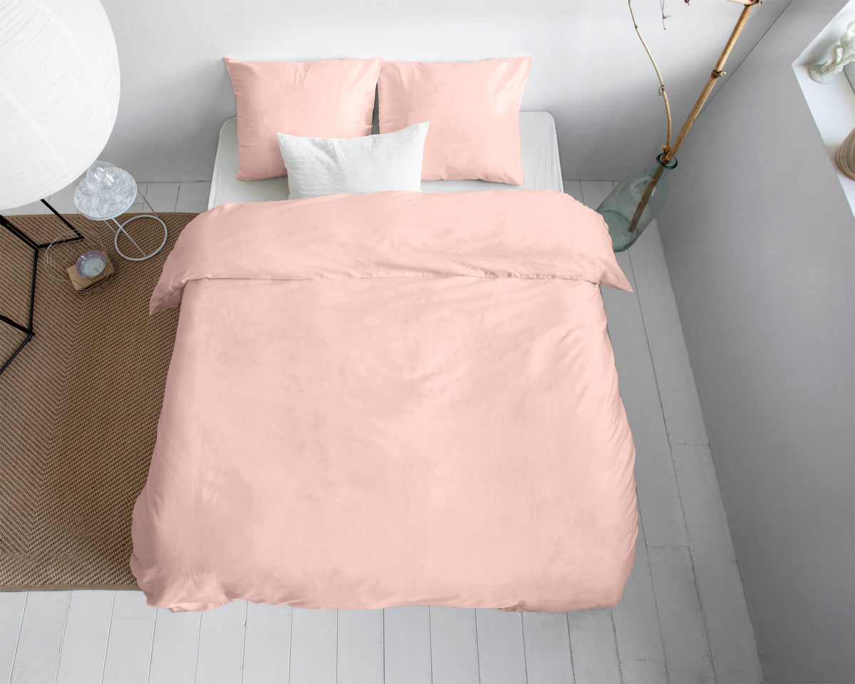 Primaviera Deluxe Dekbedovertrek Satijn Uni Roze