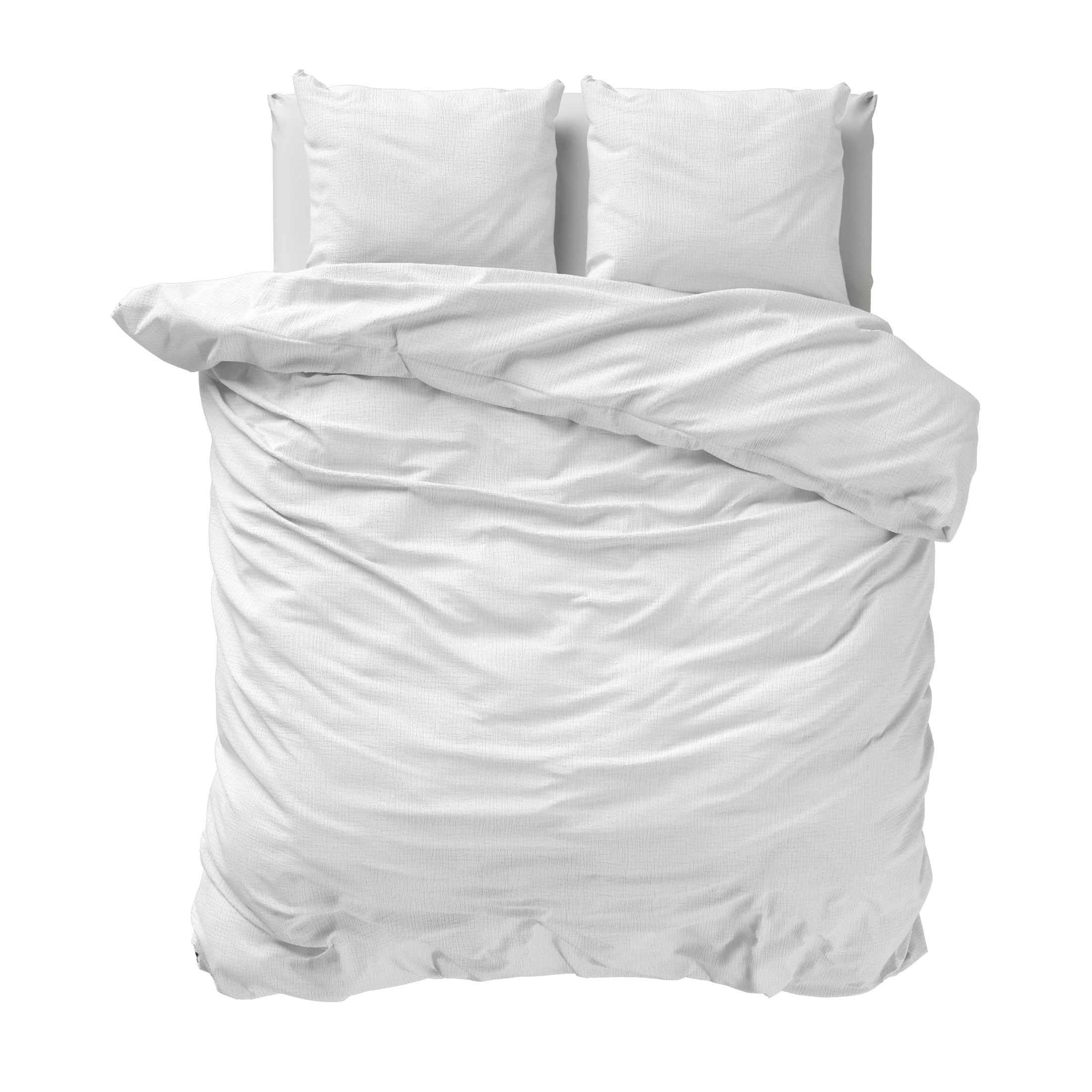 Dreamhouse Bettbezug Tetra Musselin Weiß