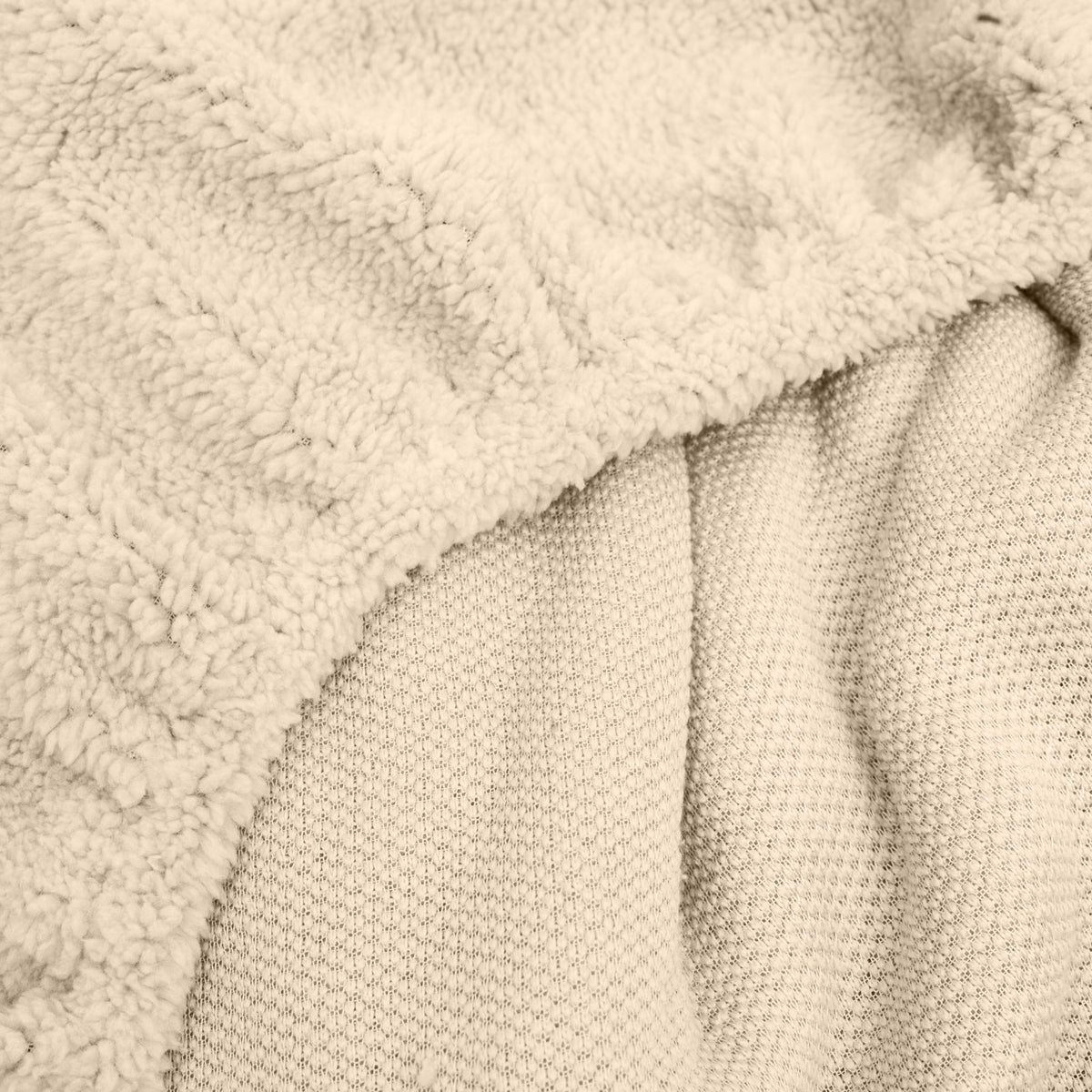 Sleeptime Hoeslaken Teddy Taupe