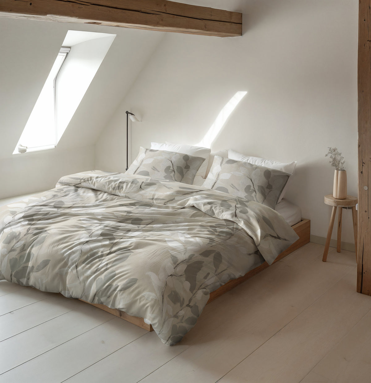 Sleeptime Dekbedovertrek Flanel Essence Zand