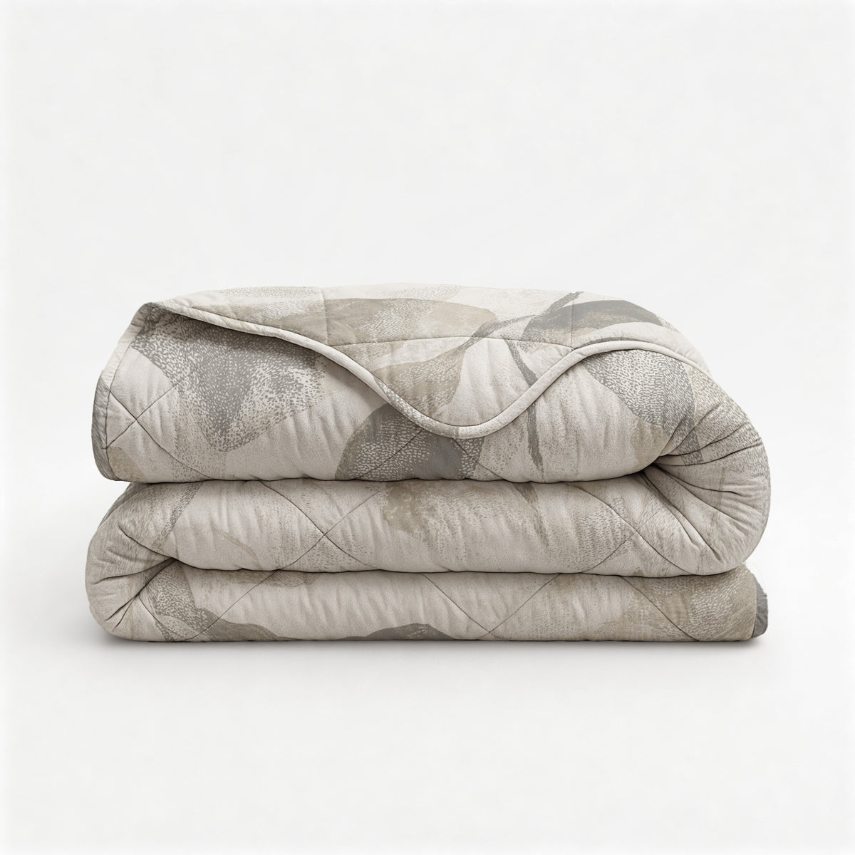Sleeptime lazy dekbed Katoen Misty Beige/Grijs