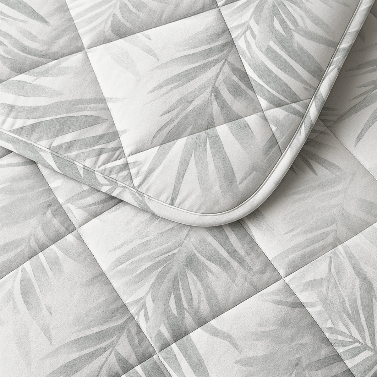 Sleeptime lazy dekbed Katoen Vinto Wit/Grijs