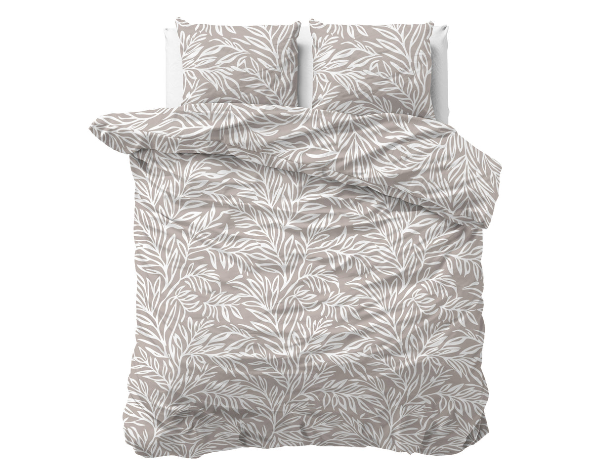 Sleeptime Dekbedovertrek Katoen Breeze Taupe