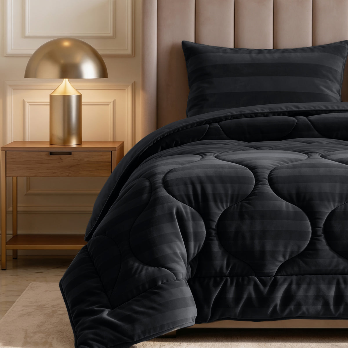 Sleeptime lazy dekbed Hotel Velvet Antraciet