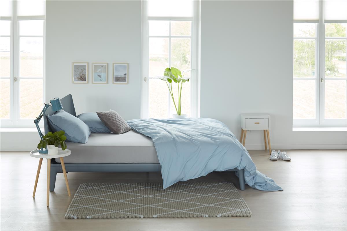 Beddinghouse topper hoeslaken jersey licht grijs