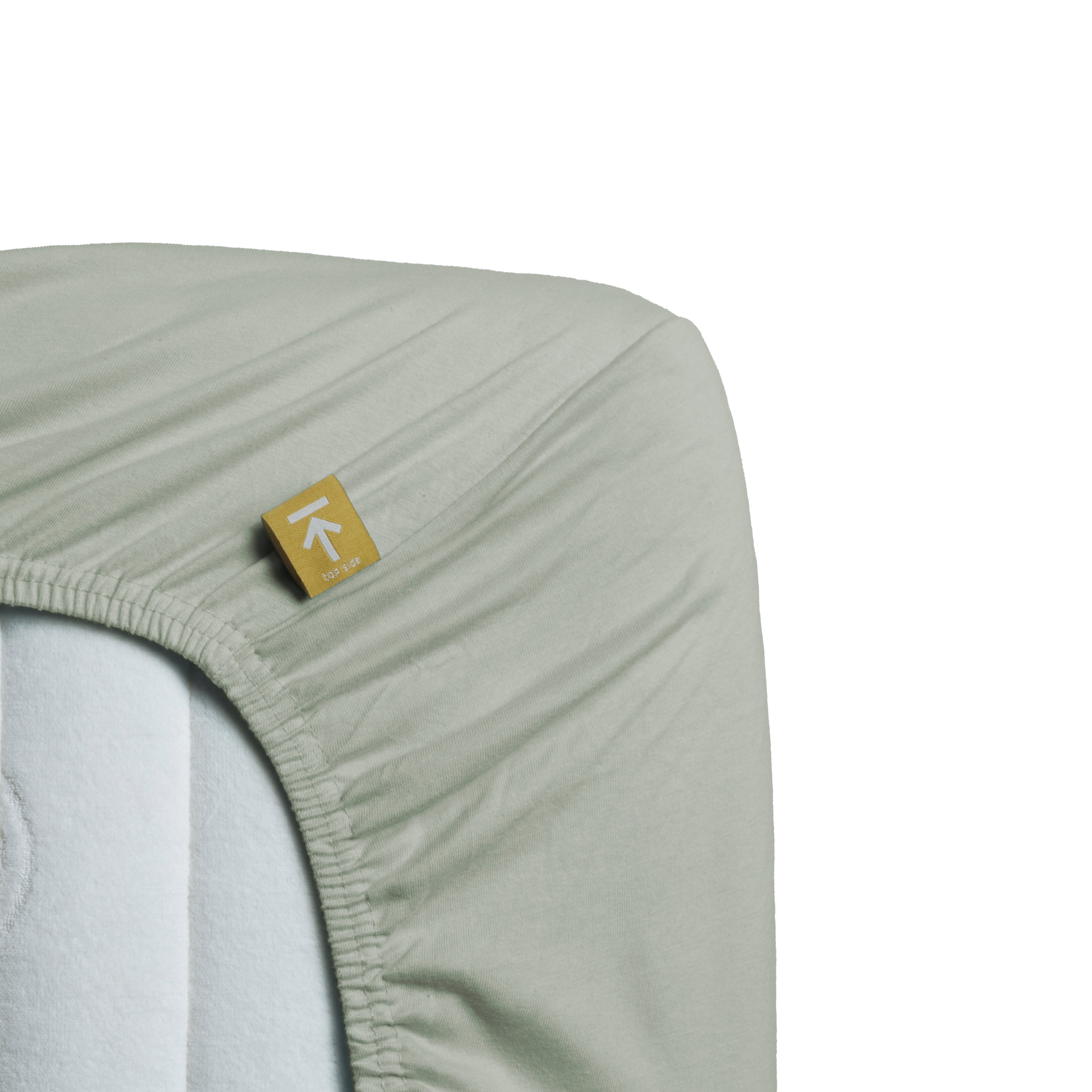Beddinghouse topper hoeslaken jersey grijs groen