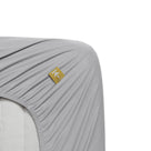 Beddinghouse topper hoeslaken katoen percale Lichtgrijs #maat_80 x 200 cm