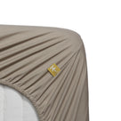 Beddinghouse topper hoeslaken katoen percale Sand #maat_90 x 220 cm