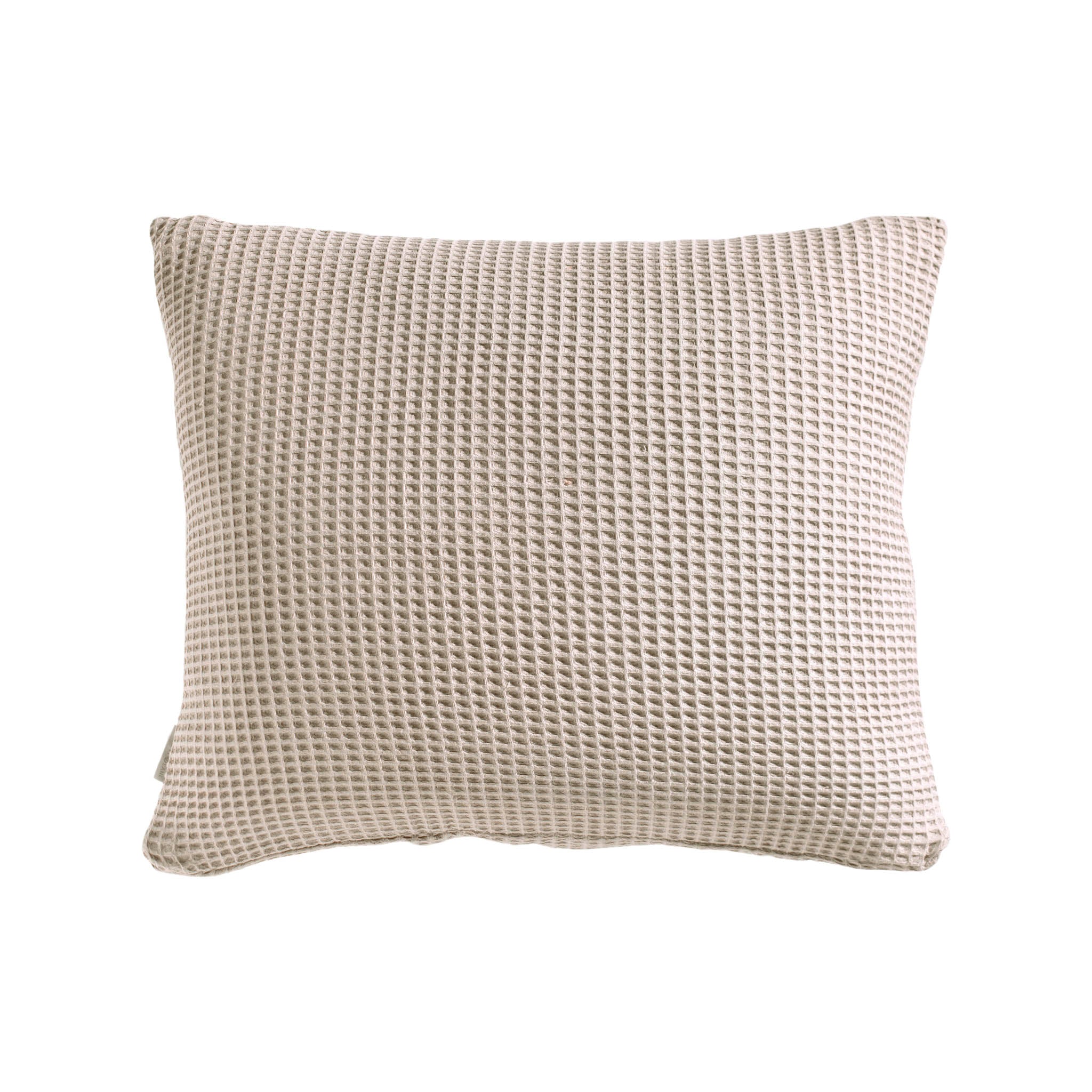 Heckettlane kussensloop Wafel Glacier Grey katoen