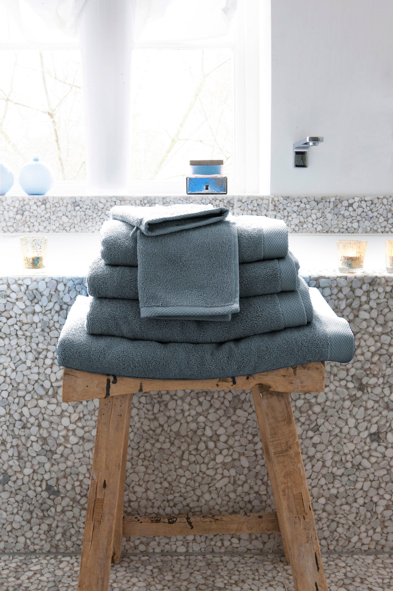 Heckettlane badtextiel Premium Insignia Blue