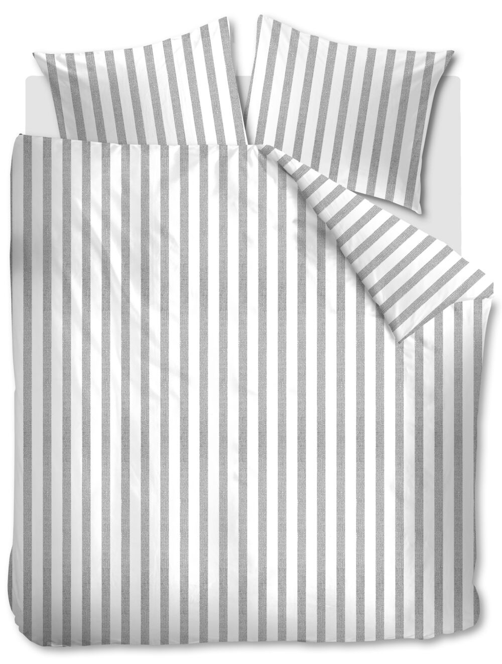 Ambiante Dekbedovertrek Katoen Ally Zacht grijs