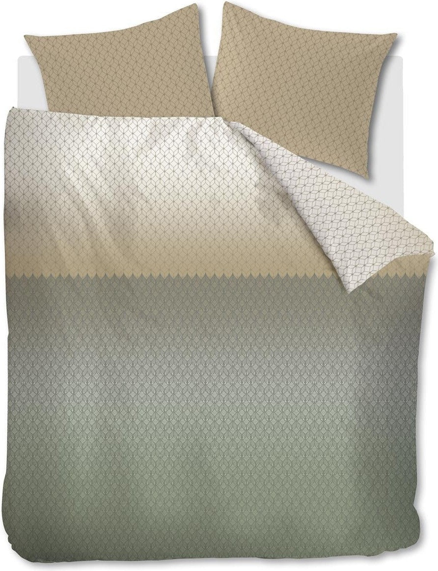 Beddinghouse Dekbedovertrek Tencel Ariel Blauw Groen