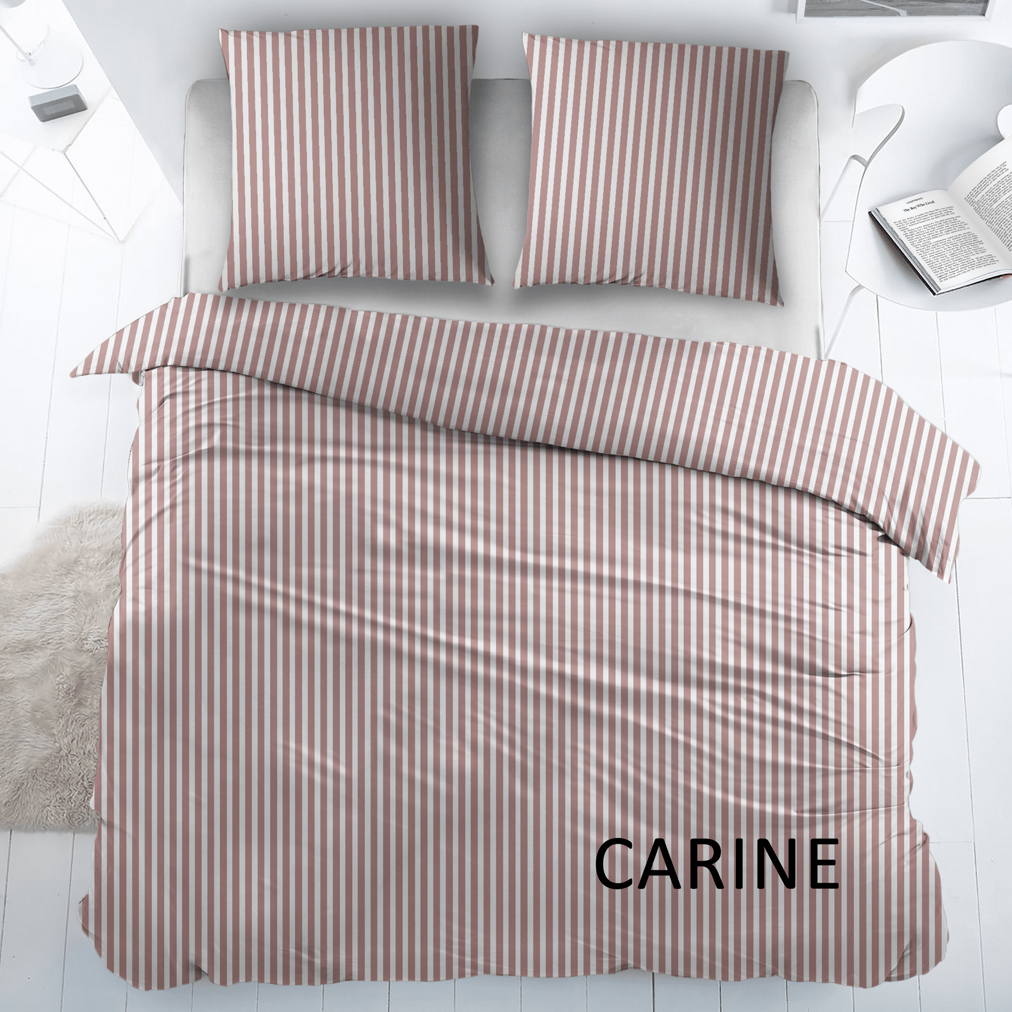 Cottons Dekbedovertrek Katoen Carine Pink