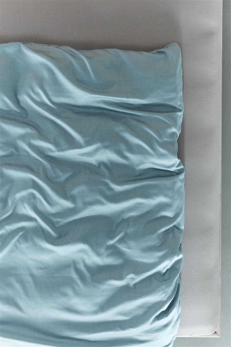 Beddinghouse dekbedovertrek tencel Change blauw grijs