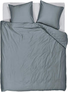 Beddinghouse dekbedovertrek tencel Change blauw grijs