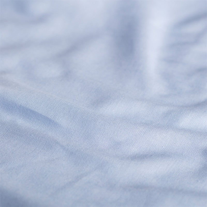 Taies d'oreiller Cendrillon Coton Weekend Doux Bleu (lot de 2)