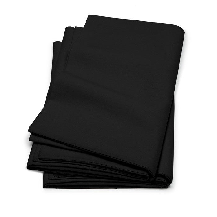 Taies d'oreiller Cendrillon Coton Weekend Noir (lot de 2)