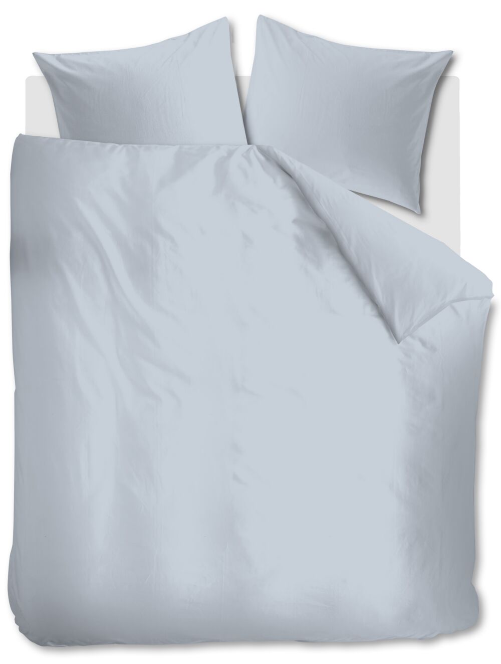 Ambiante Dekbedovertrek Katoen Cotton Uni Licht blauw