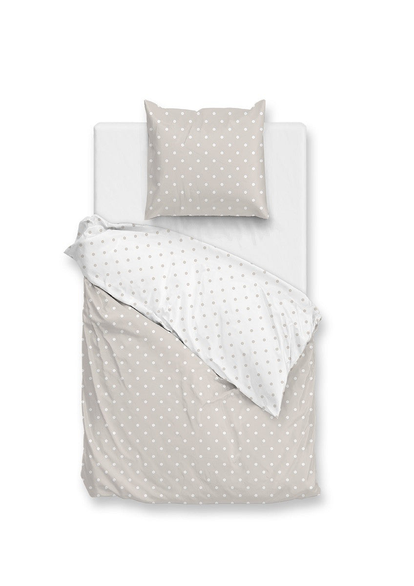 Zo Home Dekbedovertrek Katoen Punta di Cotone Warm Sand