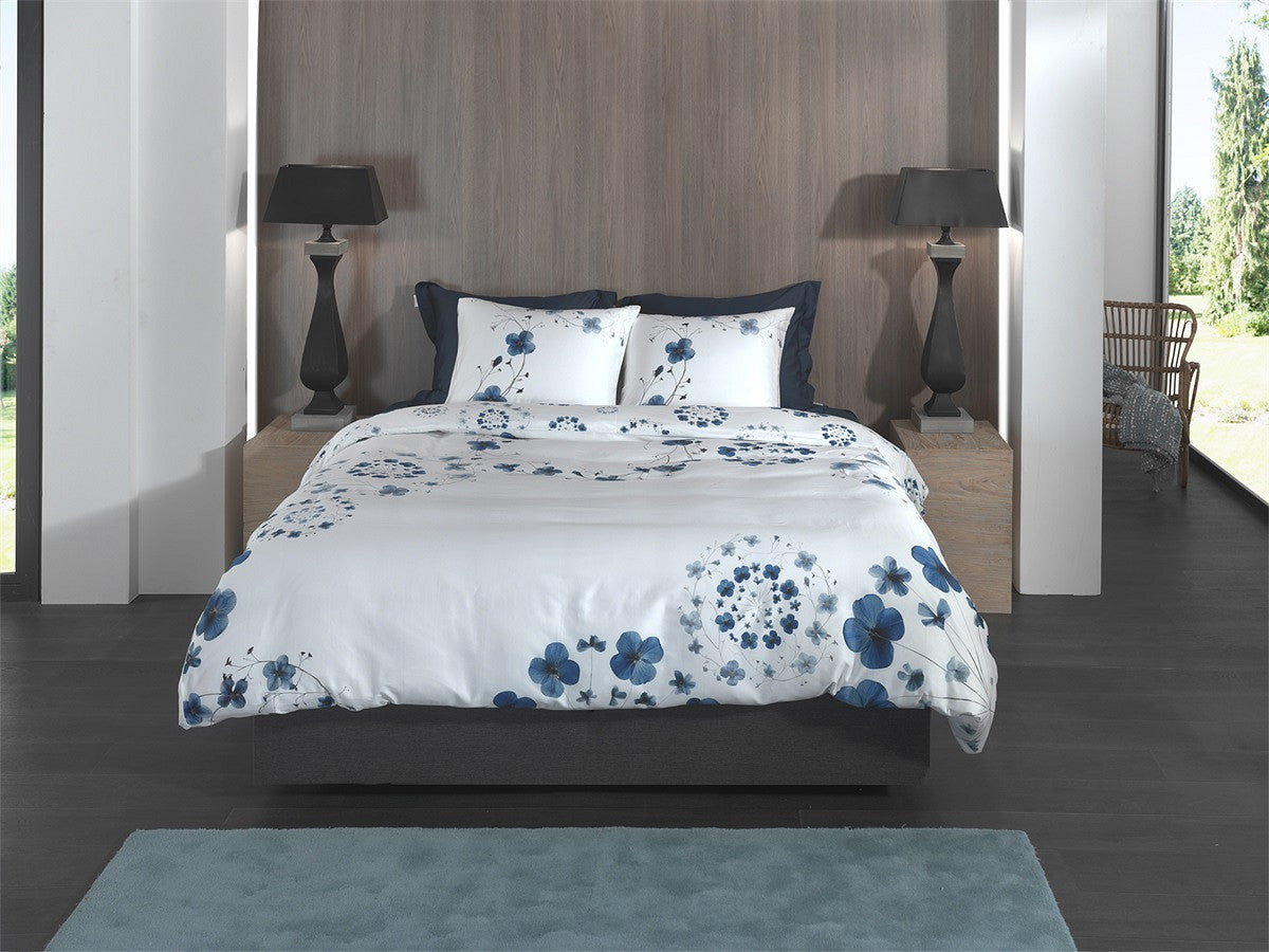 Heckettlane Bettbezug Satin Zoe Weiß