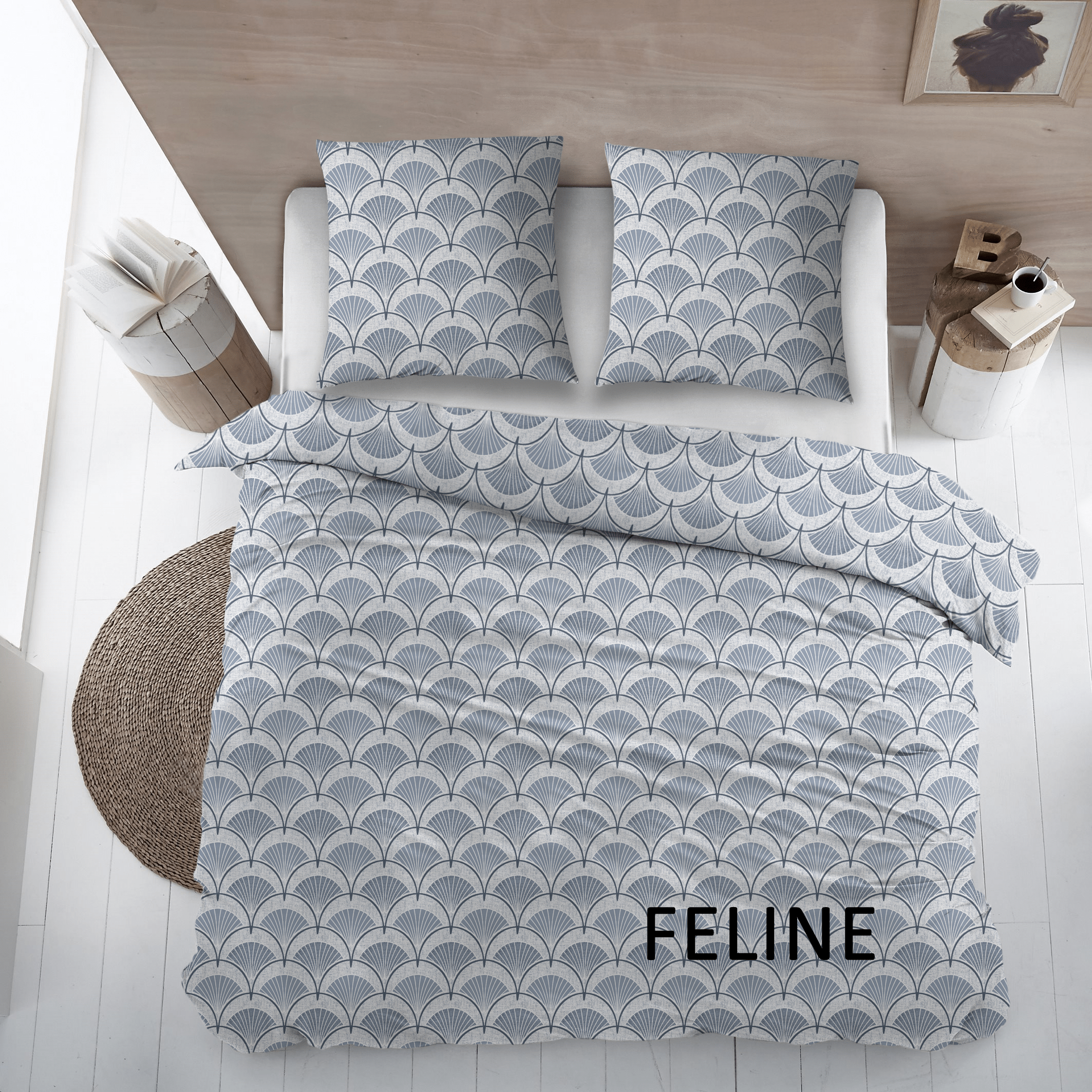 Sleepnight Dekbedovertrek Flanel Feline