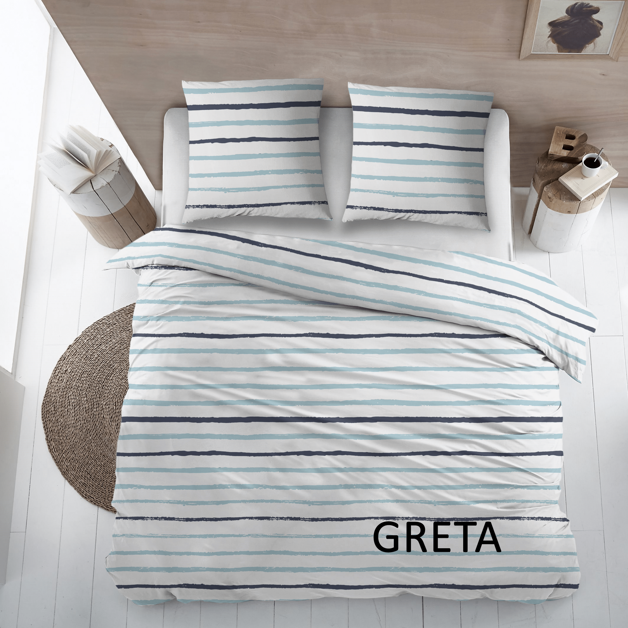 Sleepnight Dekbedovertrek Flanel Greta