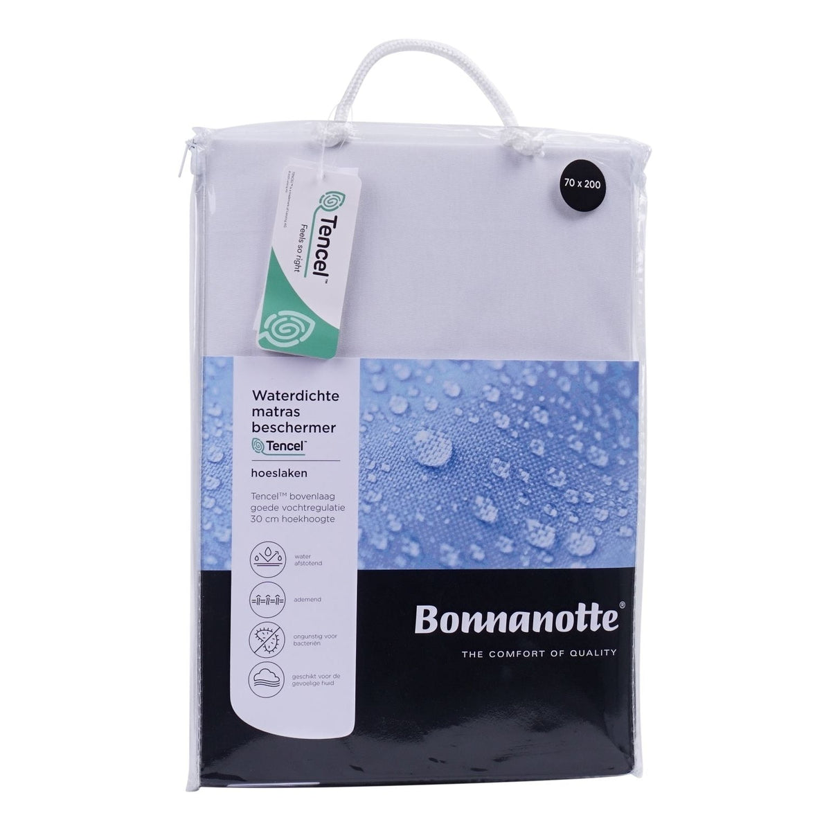 Bonnanotte kussenbeschermer waterdicht Tencel - set van 2