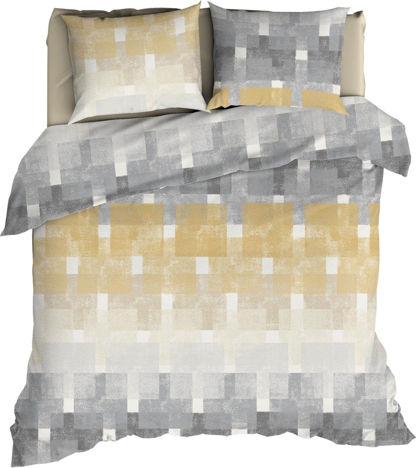 Romanette Dekbedovertrek Brixen Flanel - Bedtextielonline.be