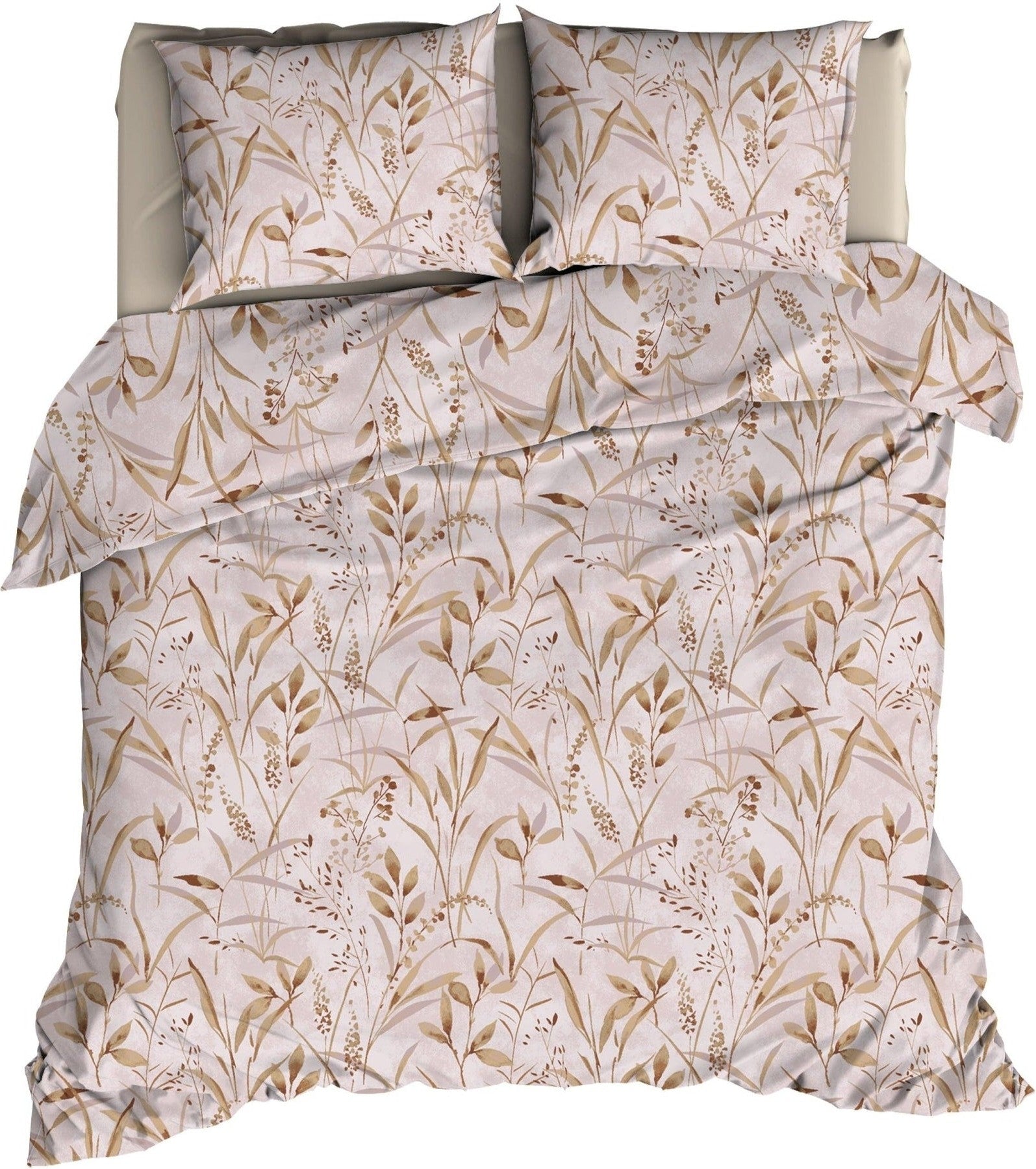 Satin d'Or Dekbedovertrek Satijn Galicia Oldrose - Bedtextielonline.be