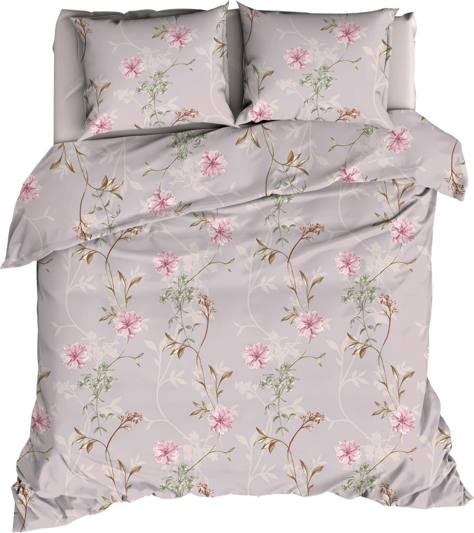 Satin d'Or Dekbedovertrek Satijn Raisa Rose