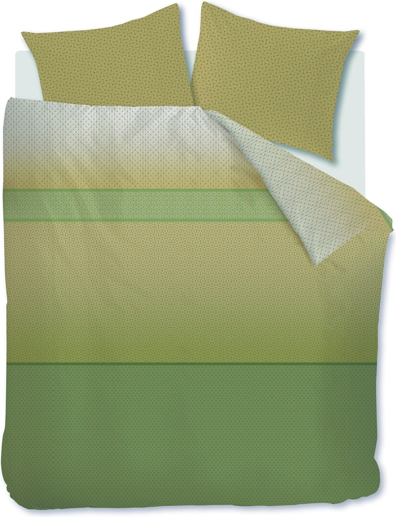 Beddinghouse Dekbedovertrek Lyocell Carter Groen