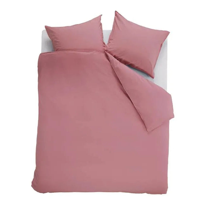 Ambiante Dekbedovertrek Katoen Cotton Uni - Roze
