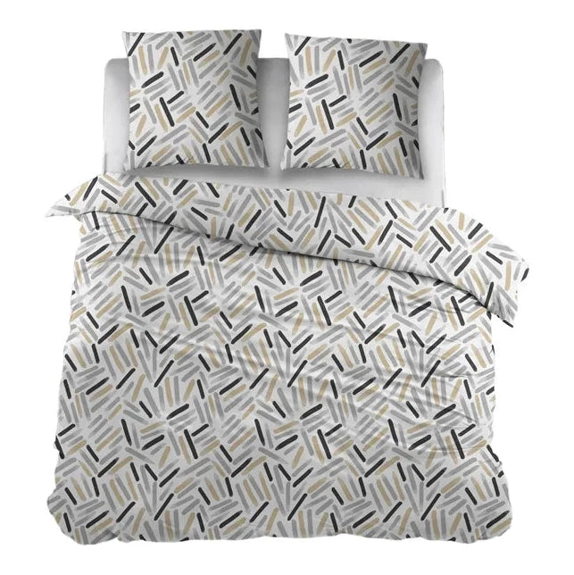 Cottons Dekbedovertrek Katoen Anouk Grey