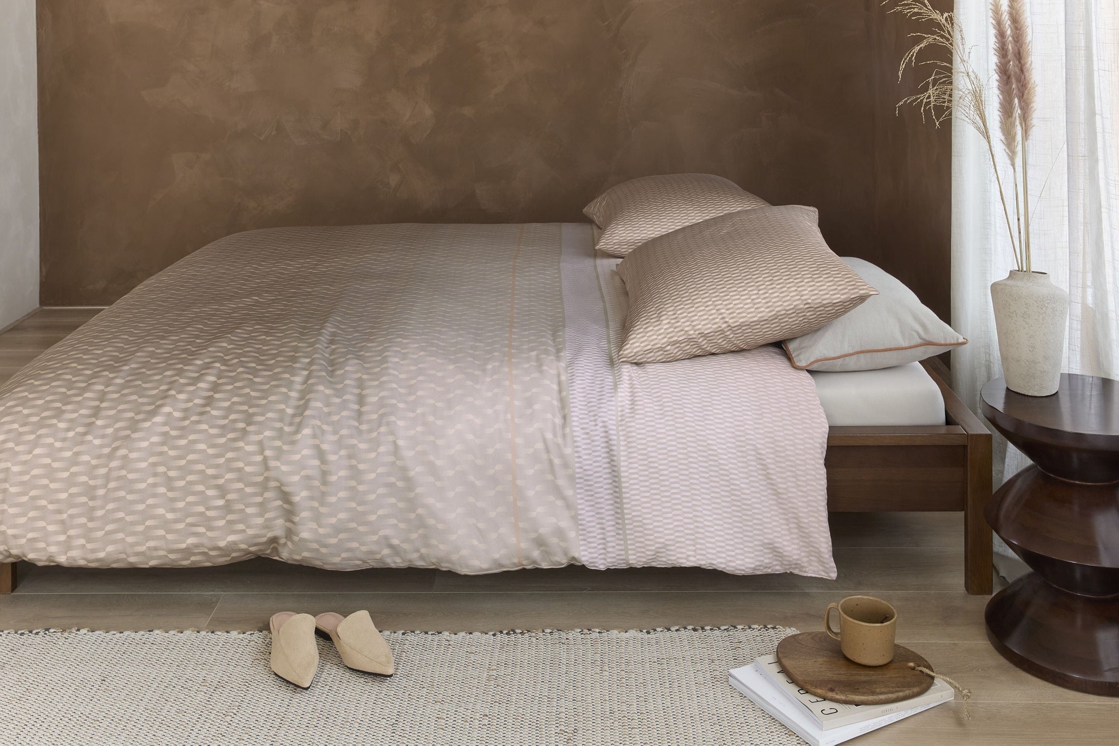 Beddinghouse Dekbedovertrek Lyocell Archer - Zand