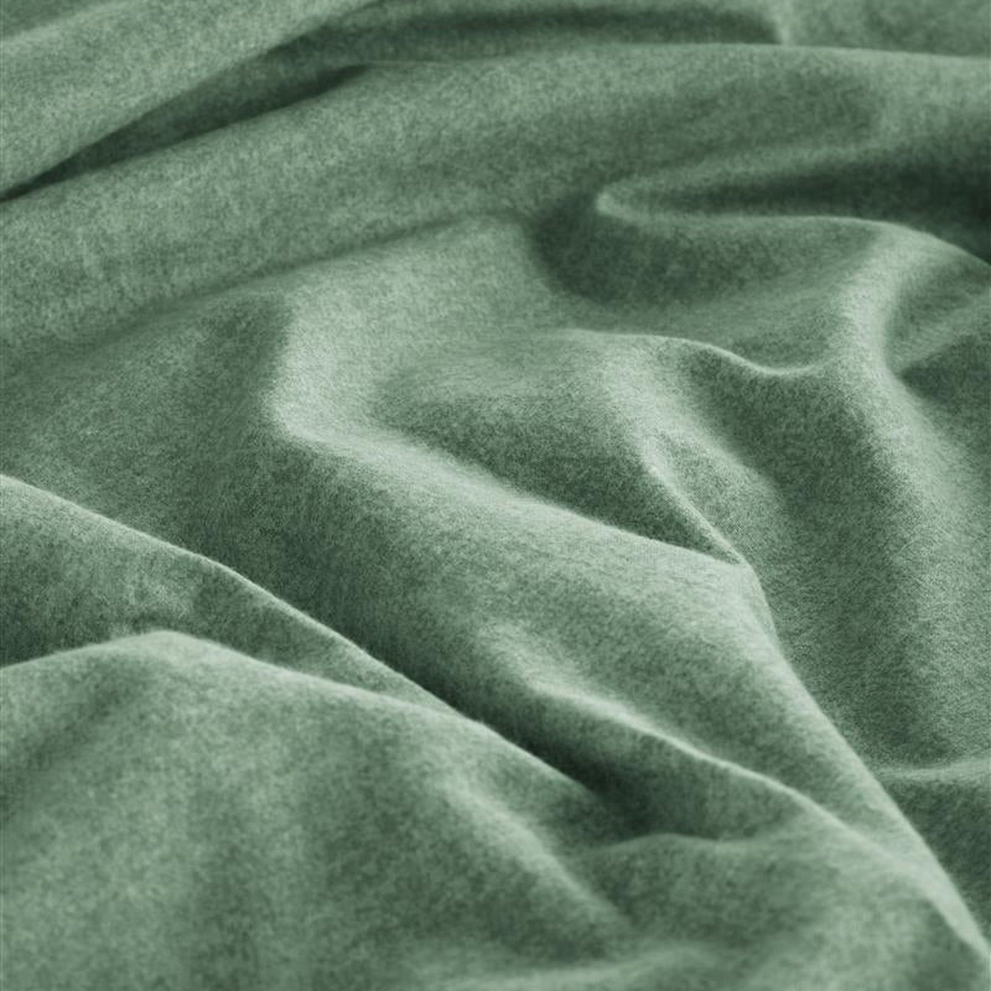 Beddinghouse dekbedovertrek flanel Frost Grey Green