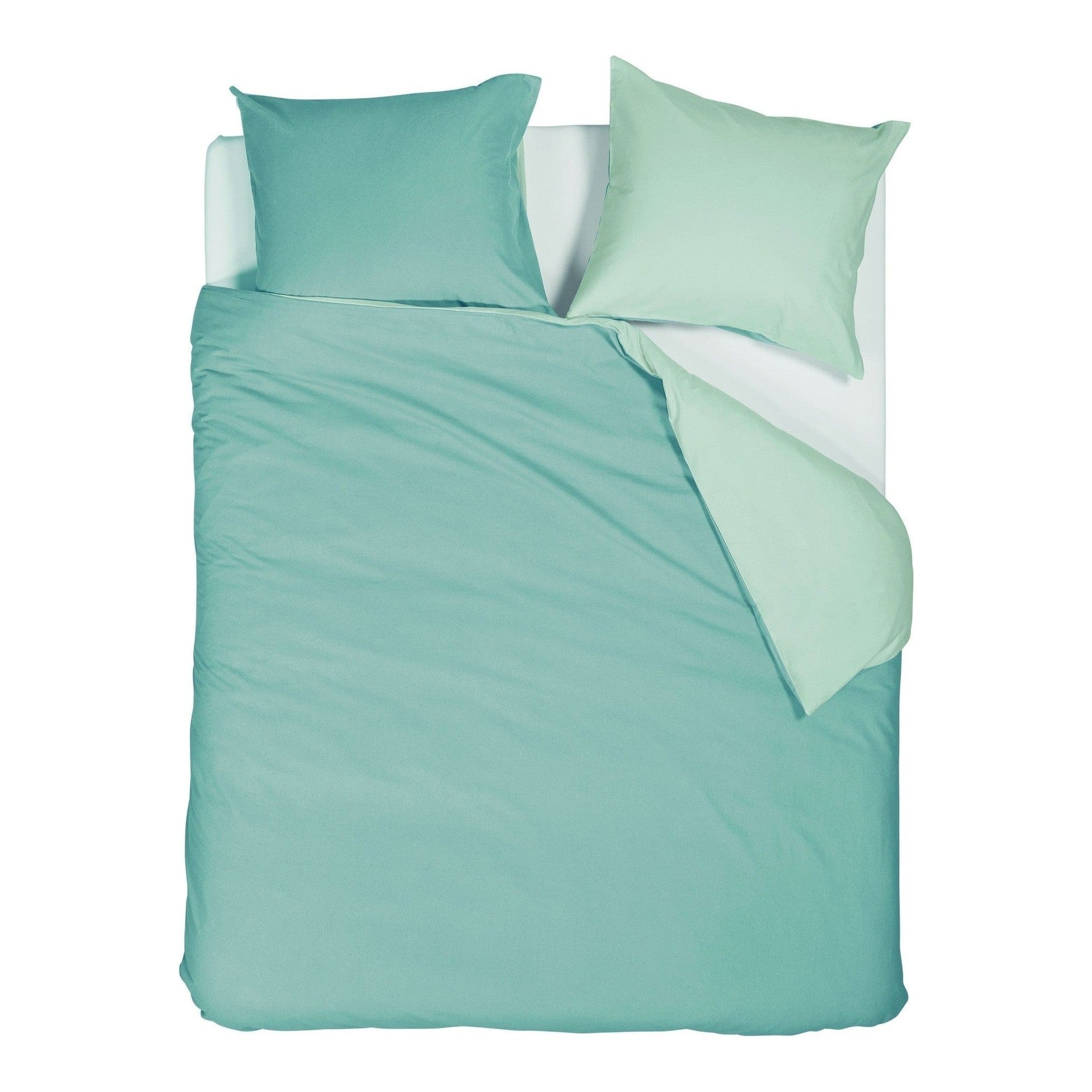 Beddinghouse dekbedovertrek flanel Warm blauw