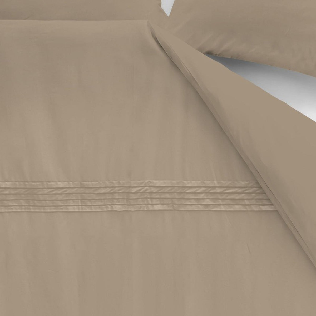 Beddinghouse dekbedovertrek katoen Osiris Taupe