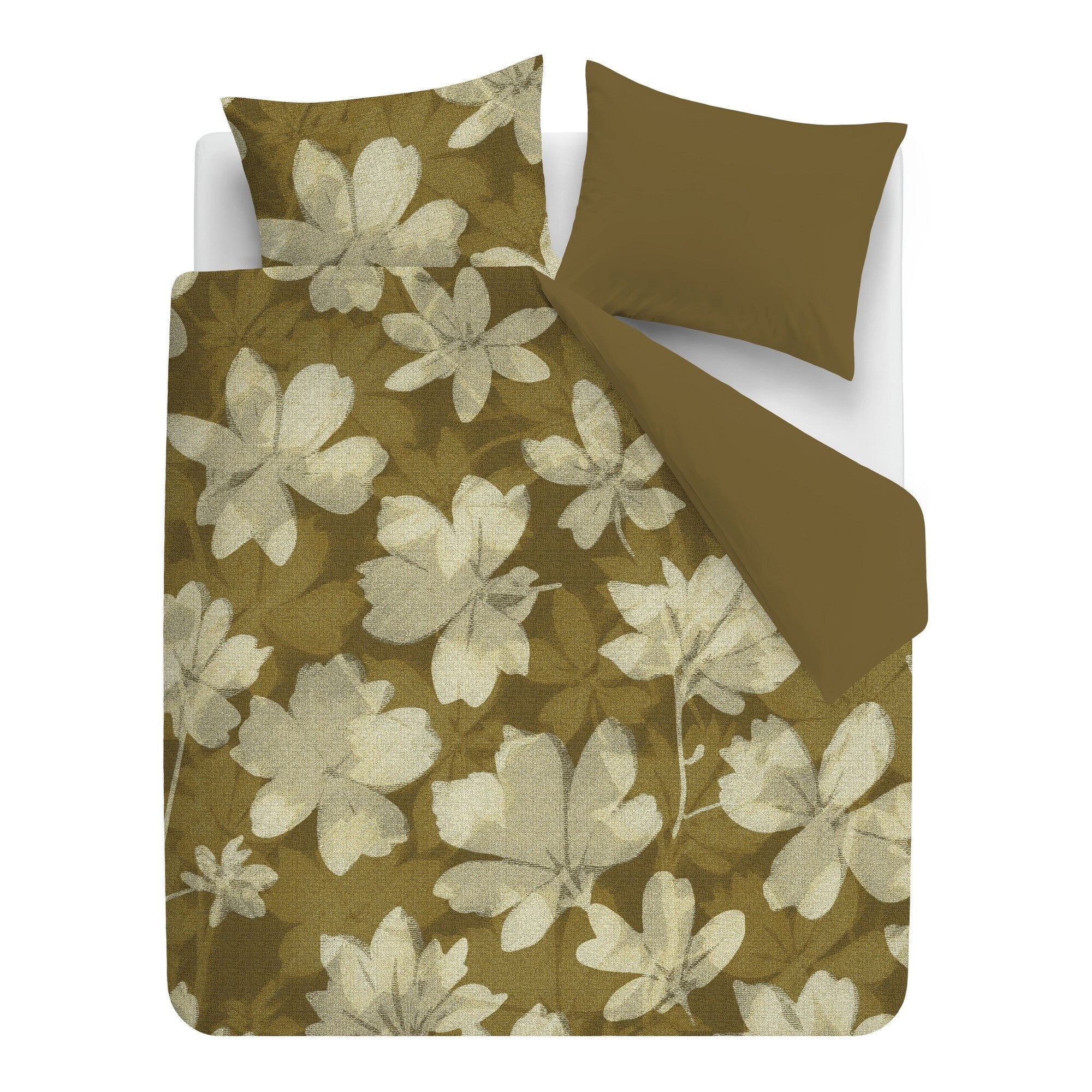Beddinghouse dekbedovertrek velvet Juline Goud