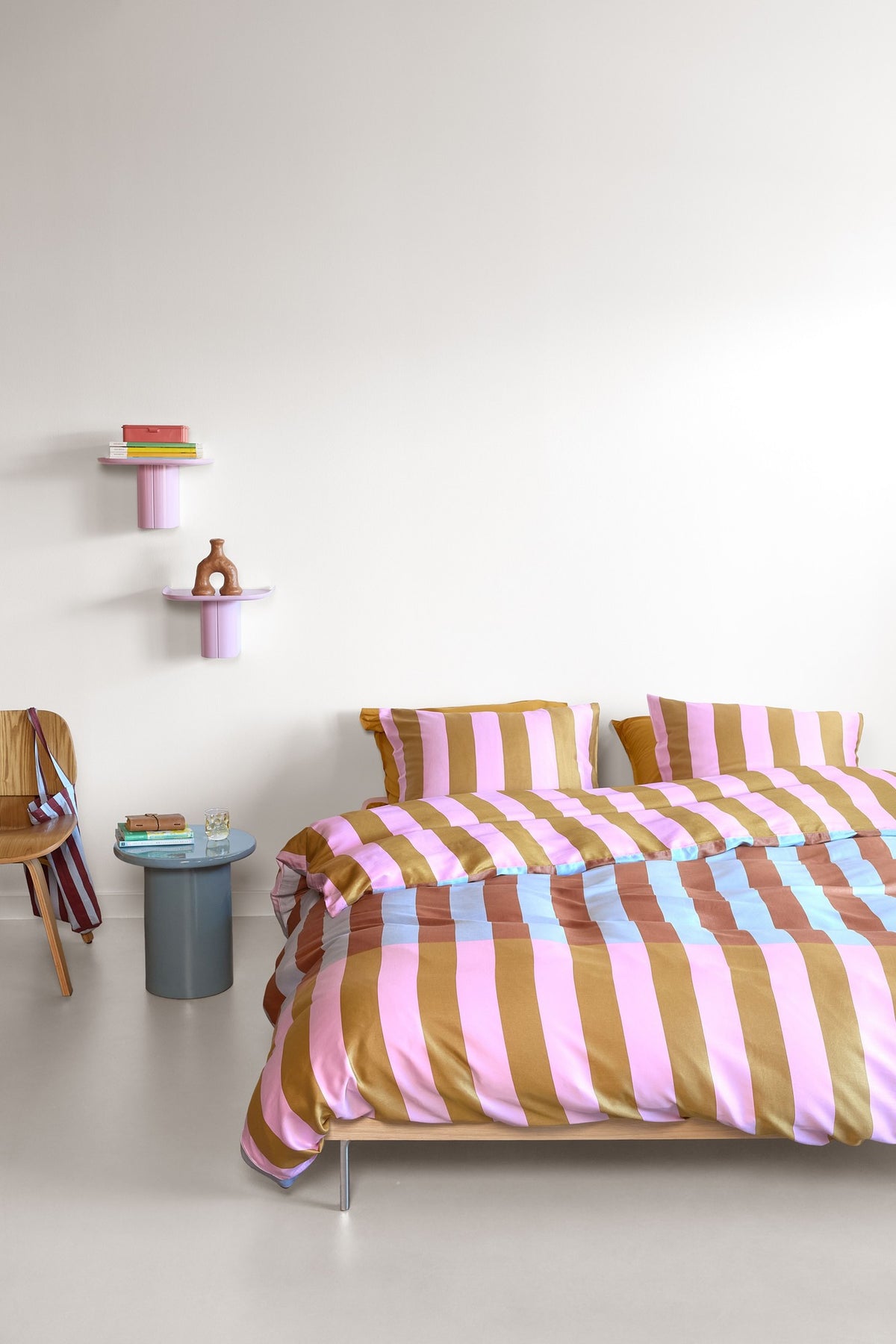 Beddinghouse Dutch Design Dekbedovertrek Satijn Castro Street Multi