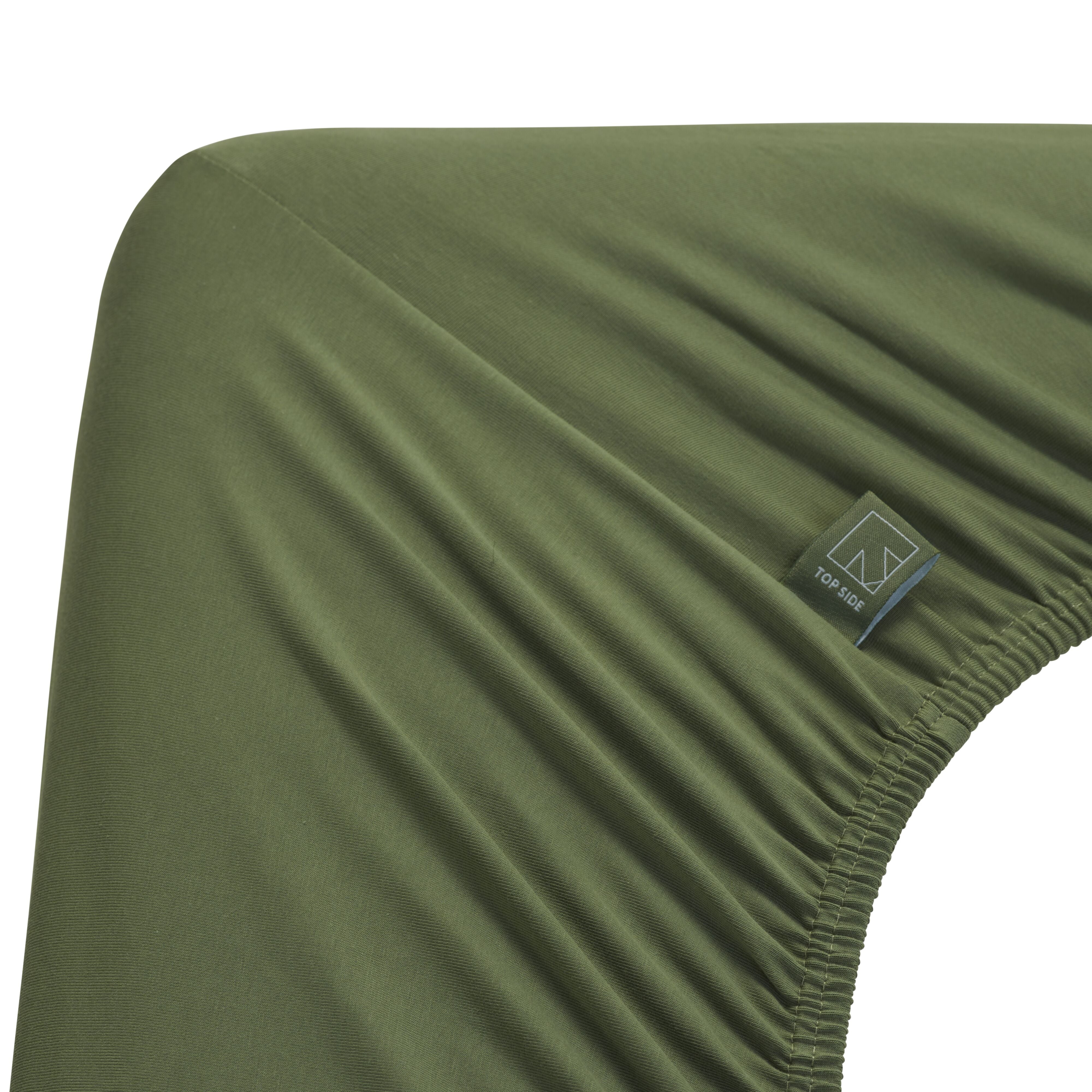 Beddinghouse topper hoeslaken jersey super stretch groen