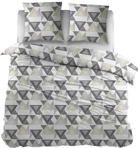 Sleepnight Dekbedovertrek Katoen Bobbie Grey