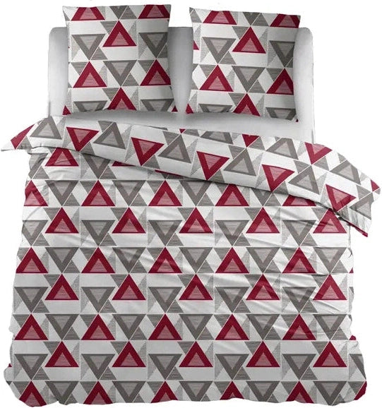 Sleepnight Dekbedovertrek Katoen Bobbie Red