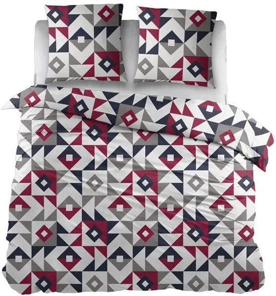 Sleepnight Dekbedovertrek Katoen Brit Grey