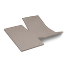Cinderella Double-Split topper hoeslaken Sundays taupe satijn