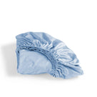 Cinderella hoeslaken Sundays Soft Blue satijn