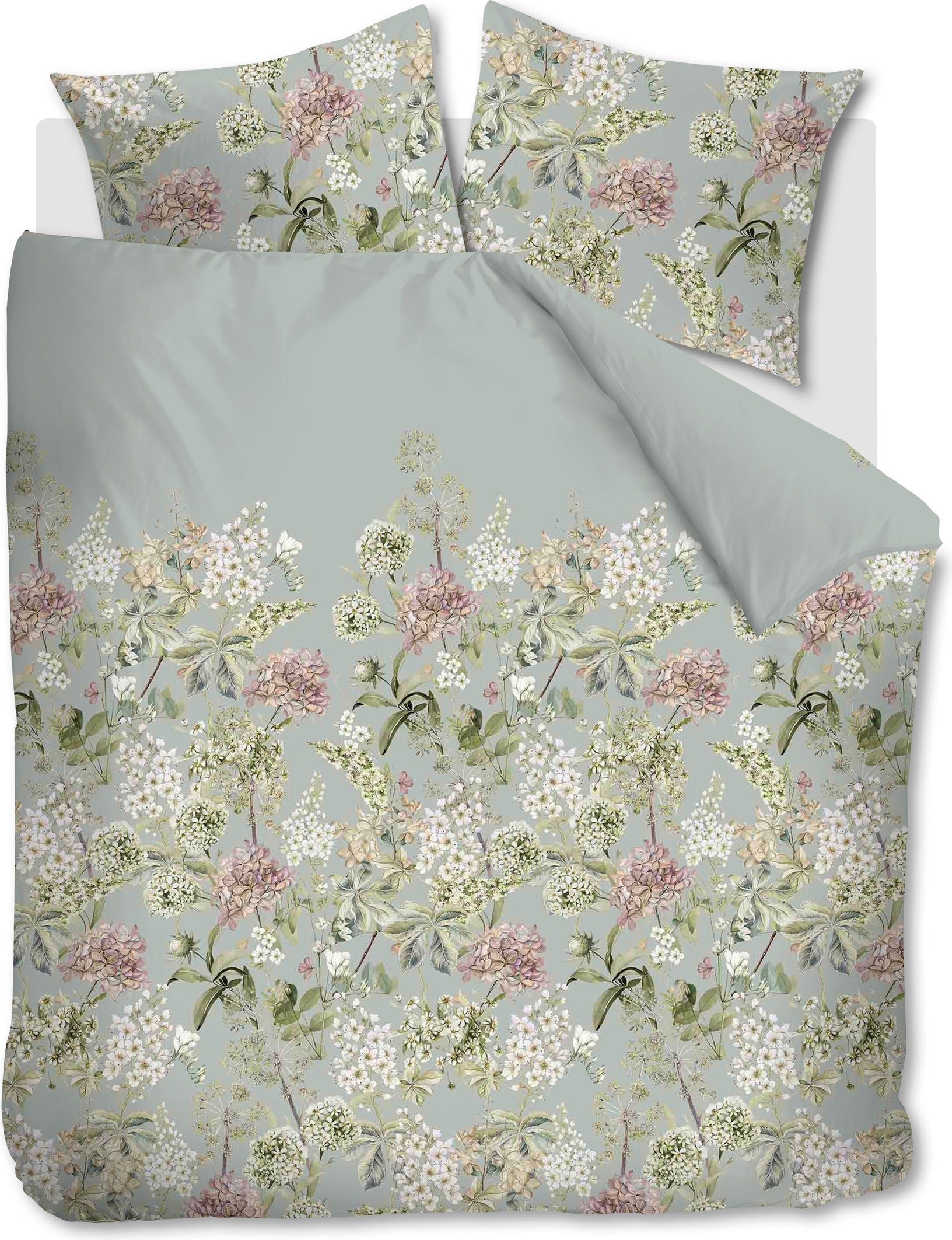 Ariadne at Home Dekbedovertrek Katoen Corsage - Groen