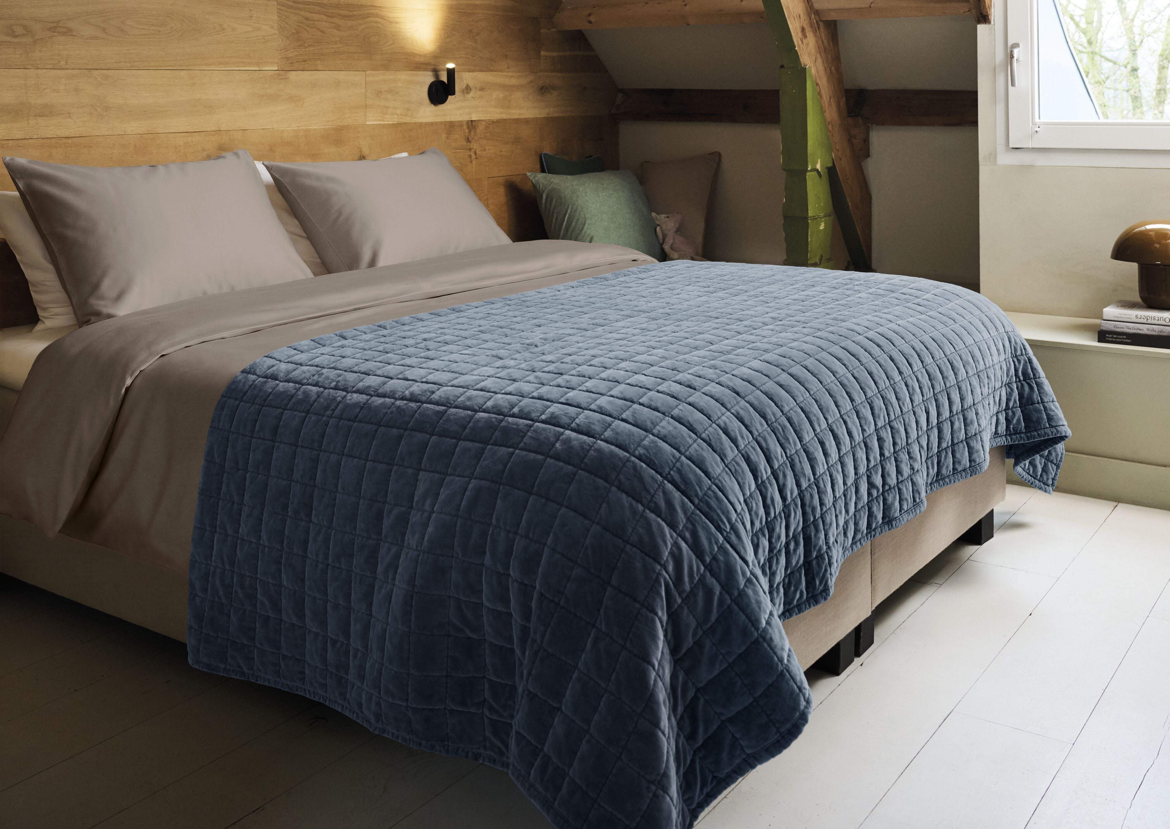Beddinghouse bedsprei Cosy Blauw