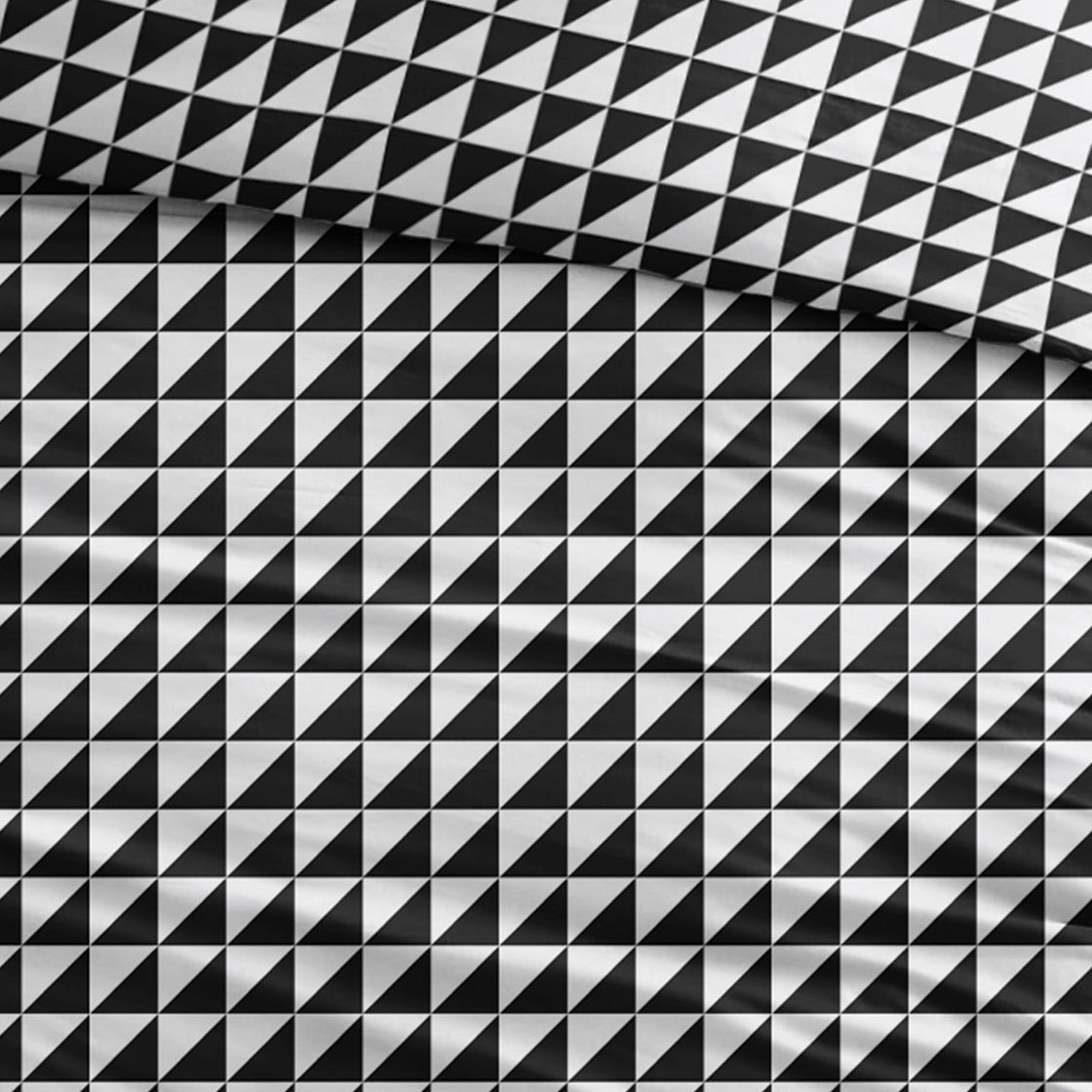 Sleepnight dekbedovertrek katoen Chanel Black