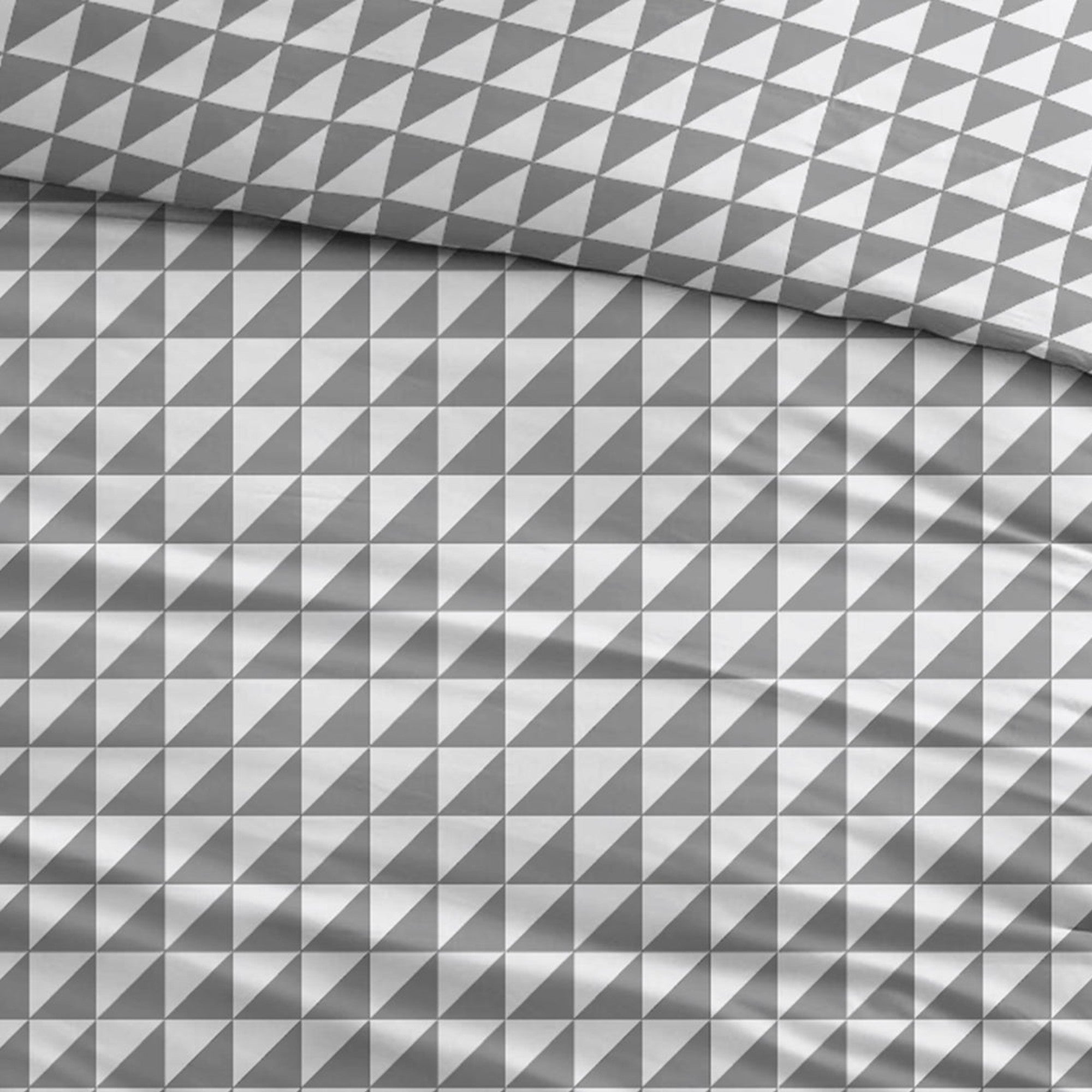 Sleepnight dekbedovertrek katoen Chanel Grey